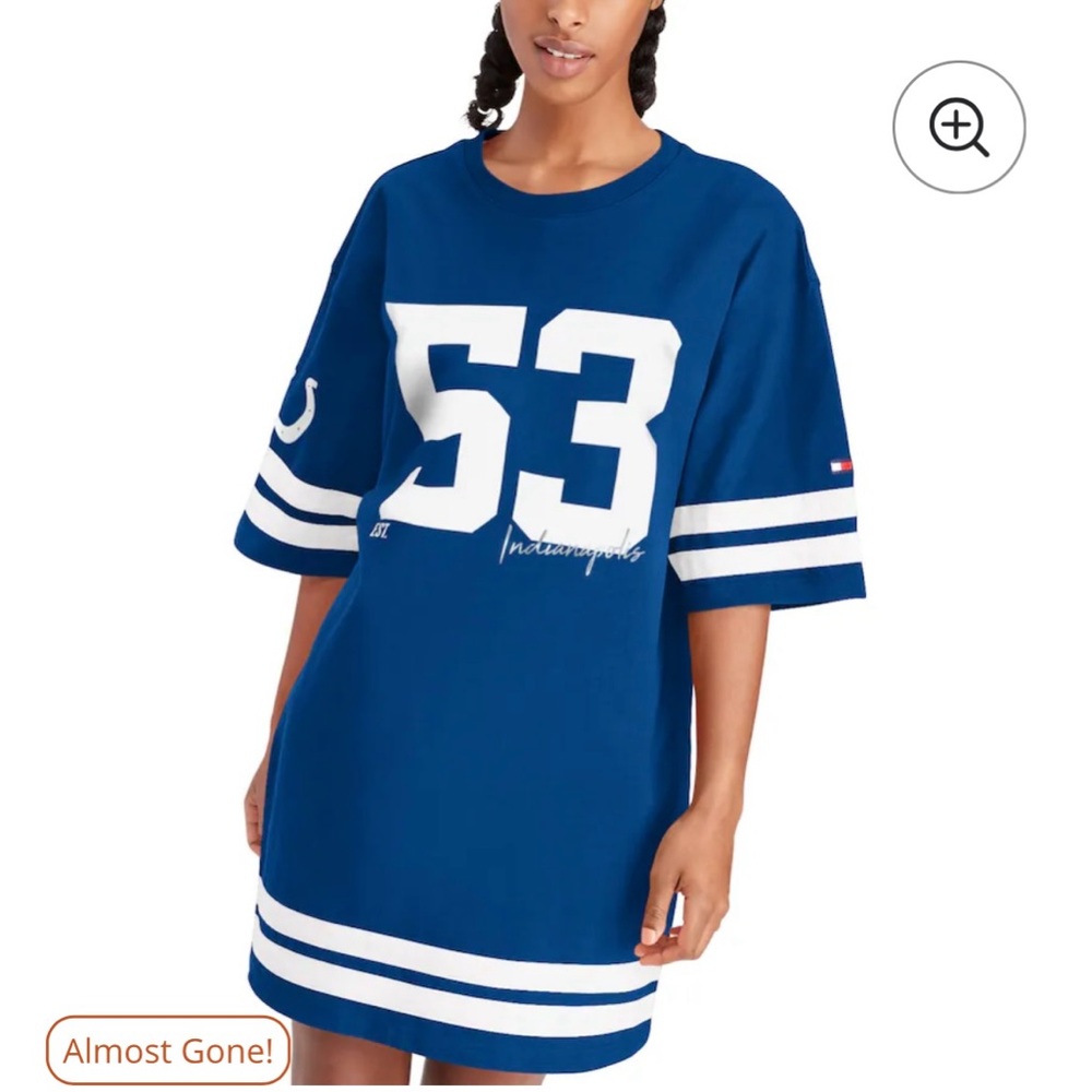 Women's Tommy Hilfiger Royal Indianapolis Colts Dress